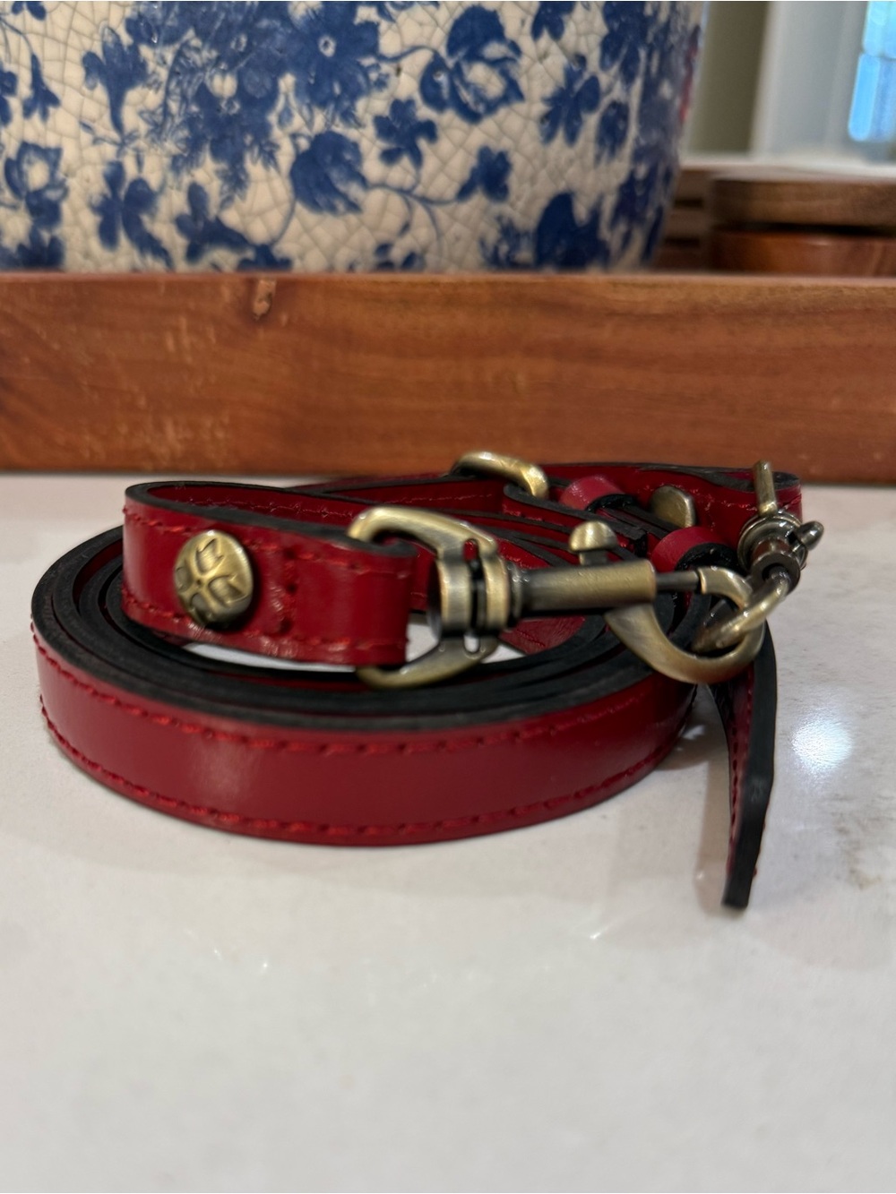 Patricia Nash Leather Crossbody Strap